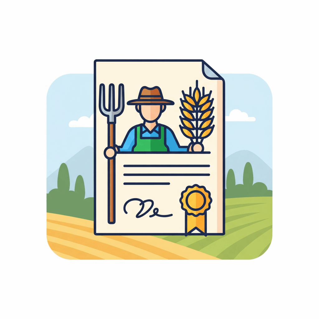 Farmer Certificate