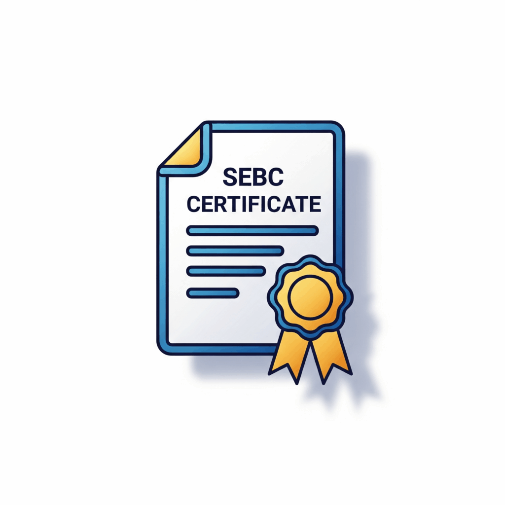 SEBC Certificate