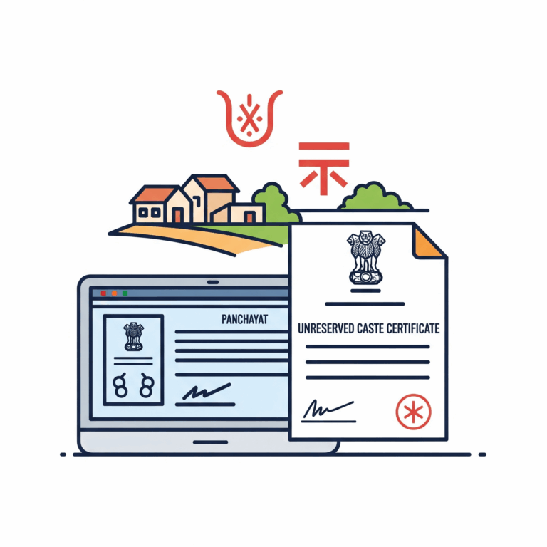 Unreserved Caste Certificate